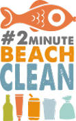 #2minutebeachclean