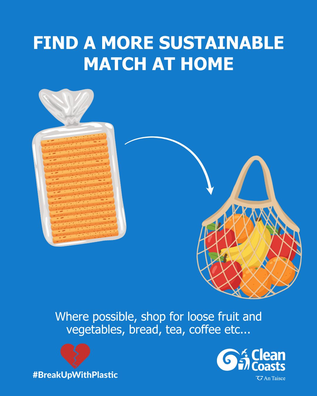 Most napkins and tissues come wrapped in plastic and some of them may even contain plastic - swap them for fabric napkins and tea towels